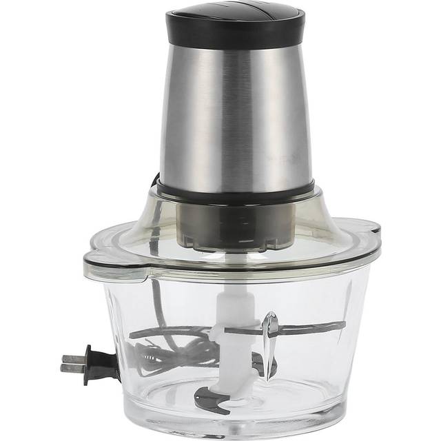 Electric Meat Grinder 2L Capacity 300W Low Noise Meat Processor Chopper for Household Kitchen Use