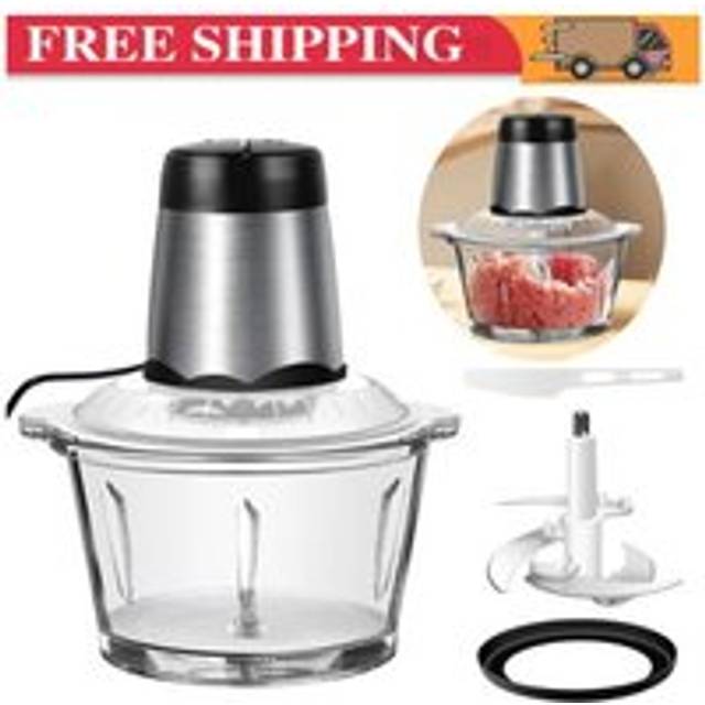 Briefness - Electric Meat Grinder Mincer Mixer Blender Food Vegetable Fruit Chopper Sharp