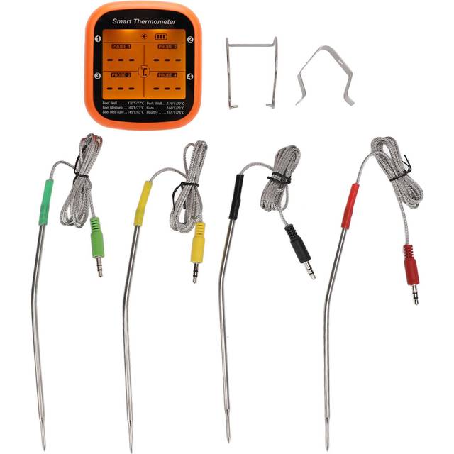Meat Temperature Probe Smart Wireless Bluetooth APP Remote Control for Grill BBQ Kitchen Cooking
