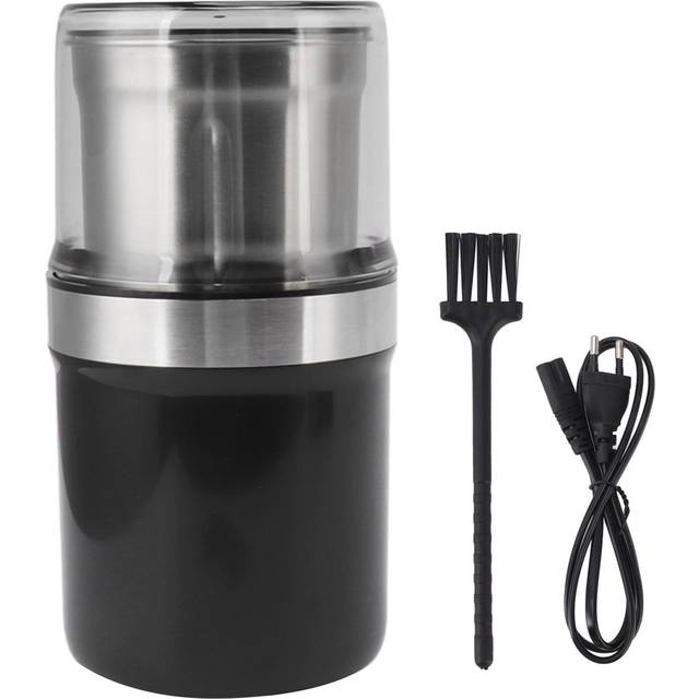 Small Electric Grinder 100g Capacity Stainless Steel Blade Portable Home Coffee Bean Mill for Spice L