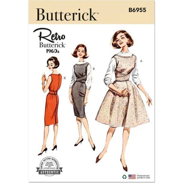 Butterick Paper Sewing Pattern 6955