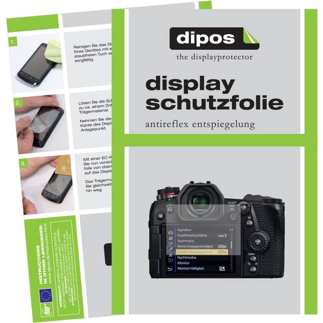 6x screen protector for panasonic lumix g9 protection anti glare dipos