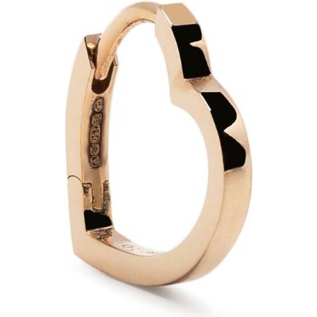 Repossi - 18kt rose gold small Antifer Heart earring - women - 18kt Rose Gold - One Size