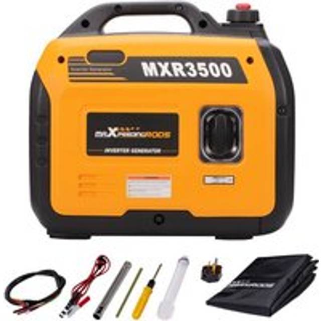 Groofoo - Inverter Generator Petrol Quiet 3KW 3.3KW Suitcase 4 Stroke Outdoor Power Supply