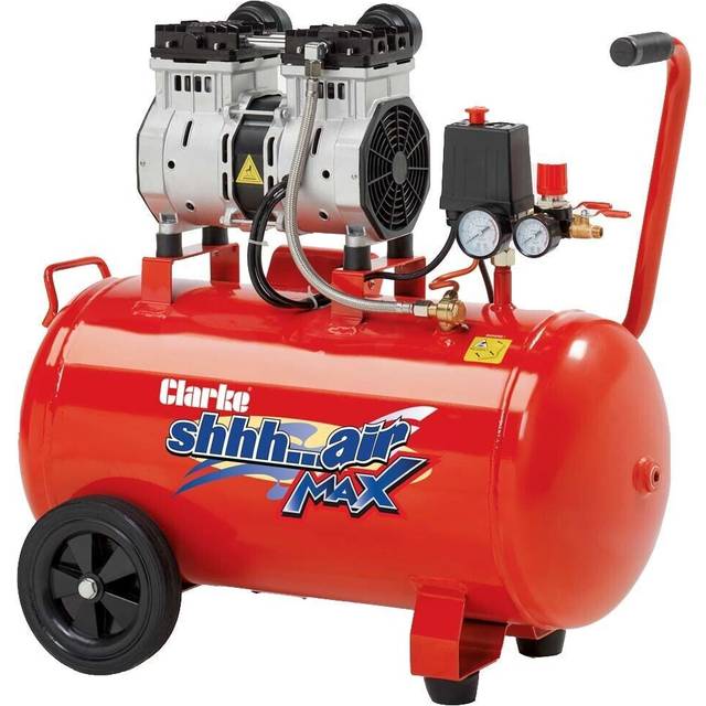 Clarke Clarke SHHH50/150 Shhh Air Max 7cfm 50 Litre 1.5HP Low Noise Compressor (230V)