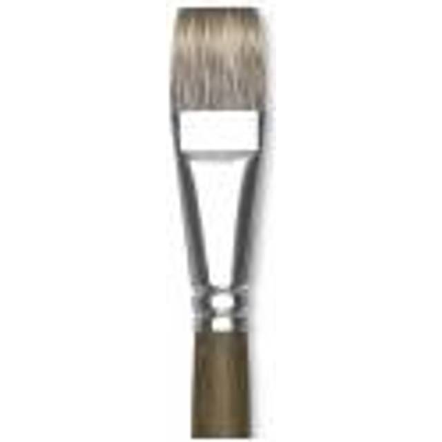 Silver Brush Limited 2608S Monza Glazing Brush Oil Acrylic and Watercolor Brush Short Handle Size 3/4