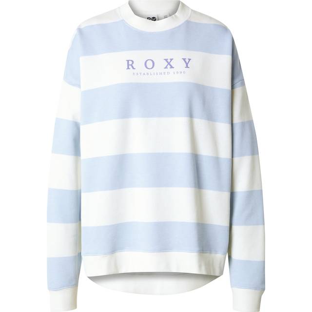 Roxy - Women's Strictly Stripes Oversized - Jumper size L, grey