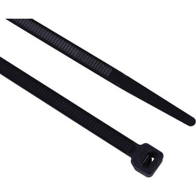 Pro power - cable ties black 500mm x 7.5mm 100 pack
