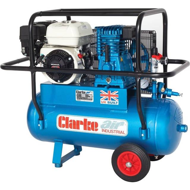Clarke Clarke XPPH15/50 15cfm 50 Litre 6.5HP Portable Petrol Air Compressor with Cage