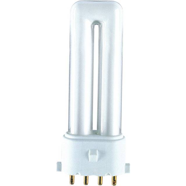 Compact fluorescent lamp cfl pl-s dulux s/e 5w/827 2g7 4pin 250lm warm 2700k