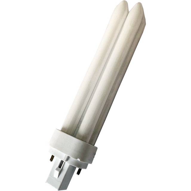 Tungsram compact fluorescent lamp biax d 26w/840 g24d-3 2pin neutral white 4000k