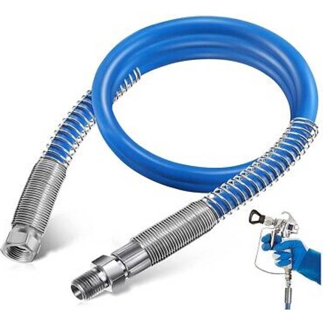 4Ft Airless Paint Extension Hose,3/16Inch Pressure Whip Hose,3000PSI Extended Wall Painting Tube 1PCS