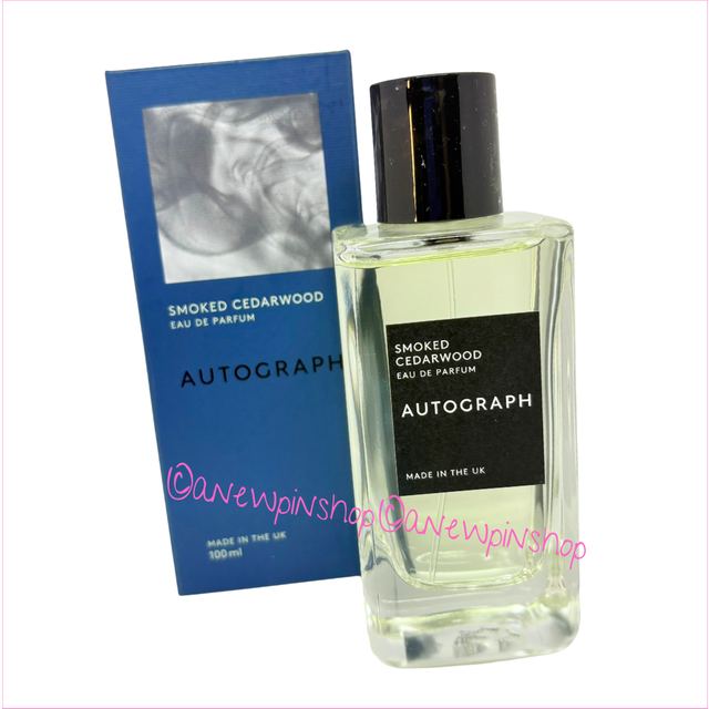 M&s autograph smoked cedarwood 100ml edp eau de parfum aftershave marks men