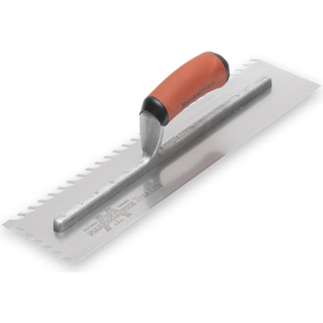 Marshalltown Layflat 10mm Notch Trowel 16 x 4in