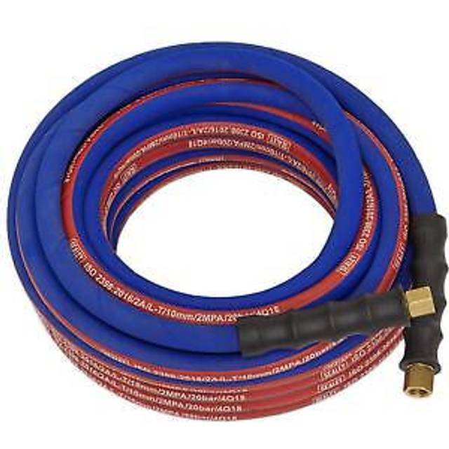 Sealey - Air Hose 10m x �8mm with 1/4BSP Unions Extra-Heavy-Duty AH10R