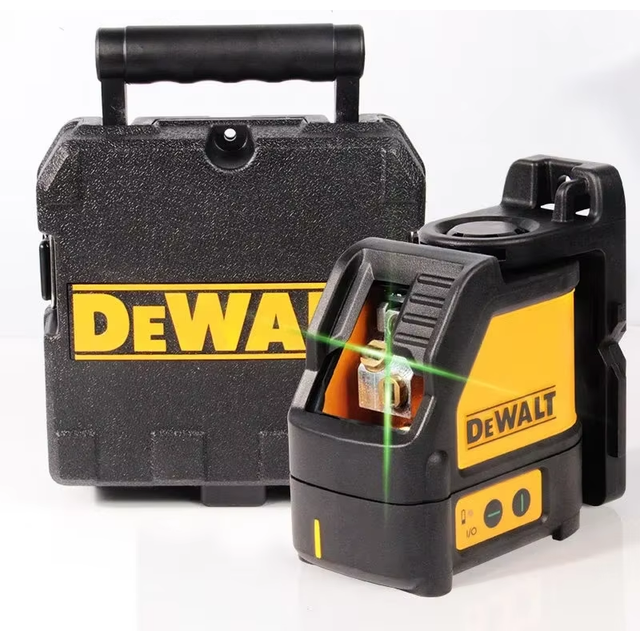 Dewalt dw088cg green beam self levelling cross line laser high precision