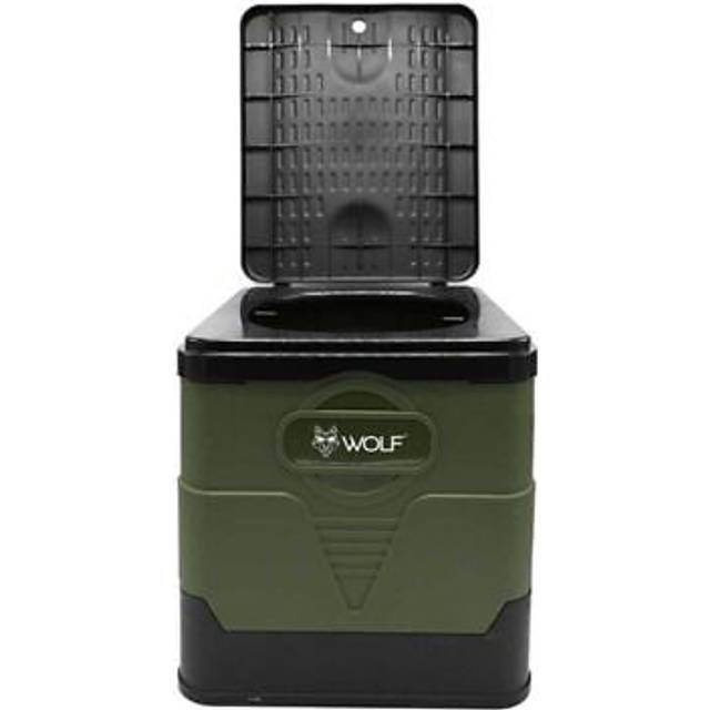 Wolf outdoors collapsable toilet with waste bags and odour sachets inuk