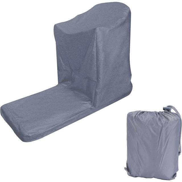 Treadmill Cover Outdoor Waterproof Dustproof LShaped Running Machine Protector Gray 206x94x170cm