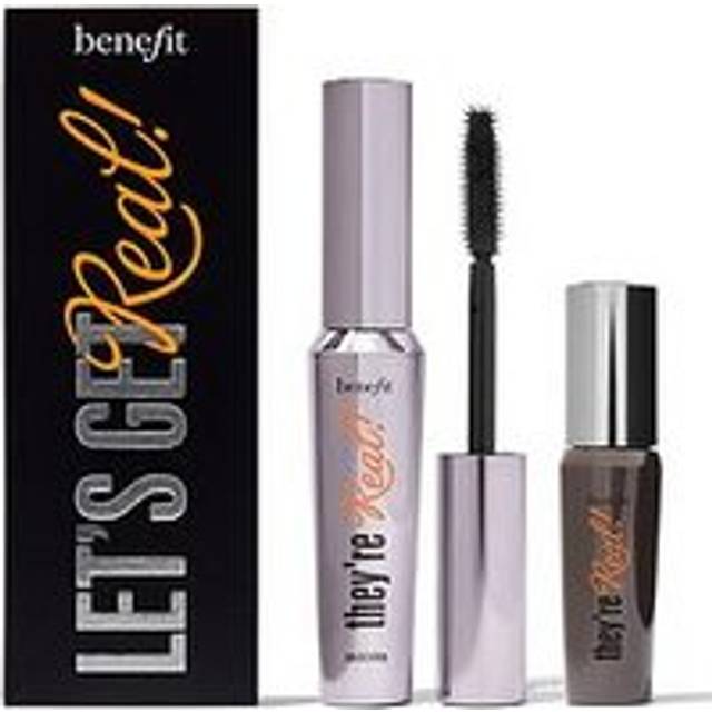 Benefit Let's Get Real They're Real! Full Size and Mini Mascara Duo (Worth &pound;42), One Colour, Women