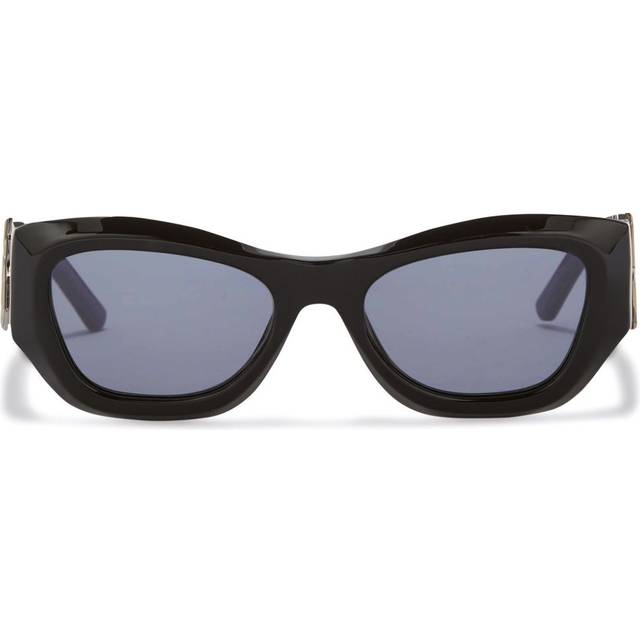 Palm Angels Eyewear - Canby cat-eye sunglasses - unisex - Metal/Acetate - One Size - Black