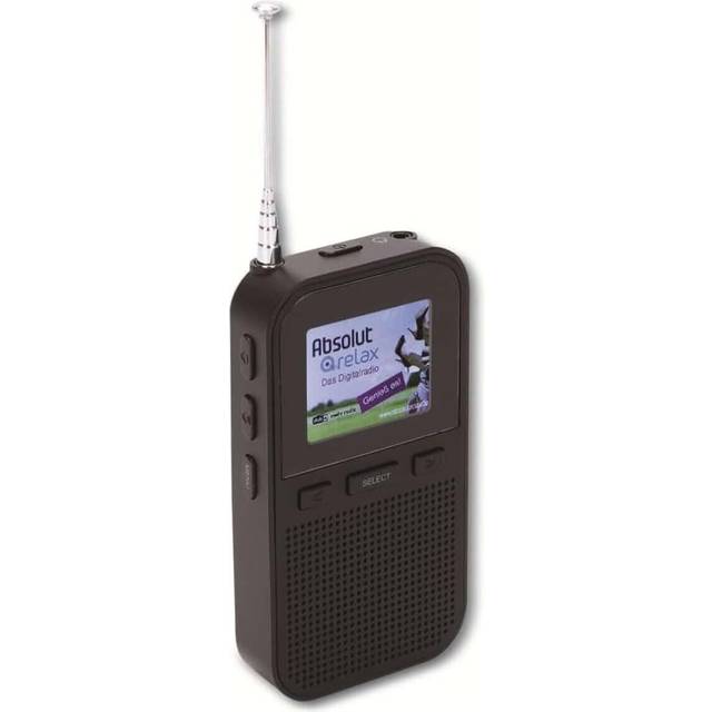 DAH-126 Handheld Portable DAB+ FM Radio, Speaker & Headphone Jack