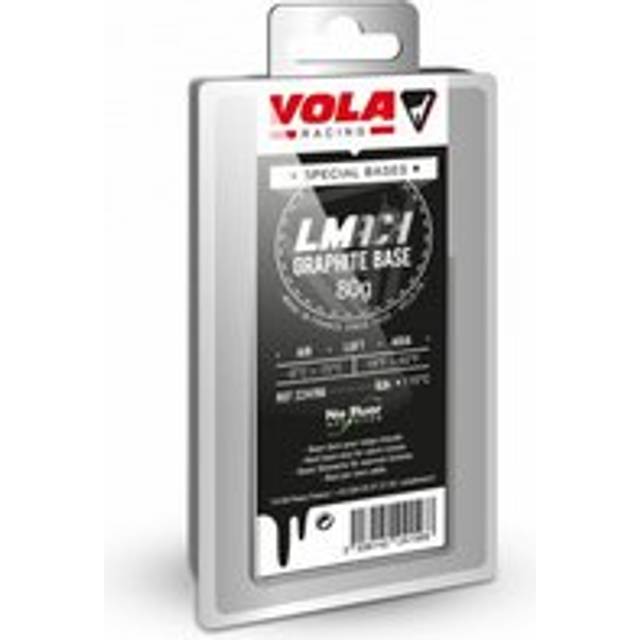 Ski wax for warm snow Vola Bases Spéciales Graphite LMach 80 g - Noir