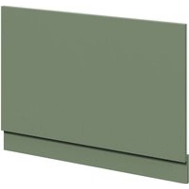 Wholesale Domestic MDF End Bath Panel with Plinth | Satin Green | 800mm