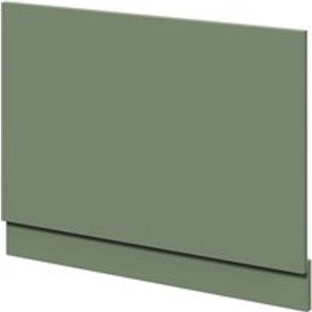 Wholesale Domestic MDF End Bath Panel with Plinth | Satin Green | 750mm