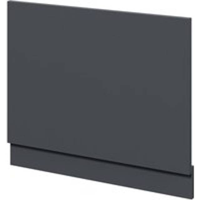 Wholesale Domestic MDF End Bath Panel with Plinth | Satin Anthracite | 700mm