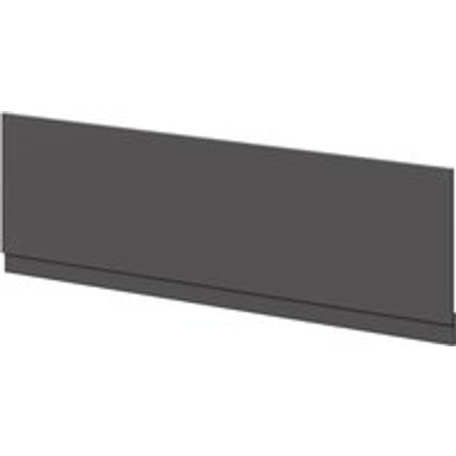 Wholesale Domestic Carlo MDF Front Bath Panel with Plinth | Matt Cement | 1700mm