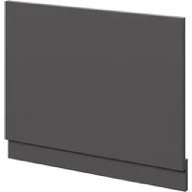Wholesale Domestic Carlo MDF End Bath Panel with Plinth | Matt Cement | 700mm