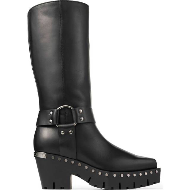 Jimmy Choo - 75mm Quinn boots - women - Leather - 39 - Black