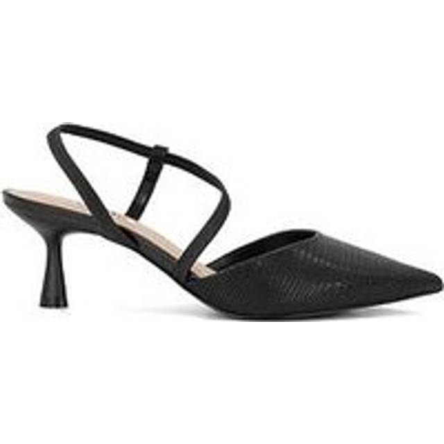 Dune Citrus Black Court Shoes for Female - Size 7