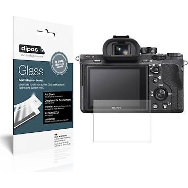 2x screen protector for sony alpha 7 iii matte flexible glass 9h dipos