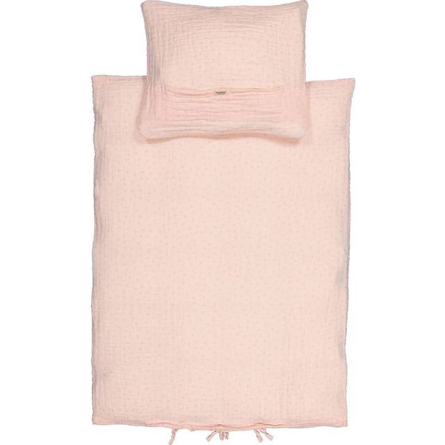 MarMar Copenhagen  - Bed Linen Junior - Bonded Muslin - Sängkläder för barn - 1663 Dahlia - W100 x L140 cm