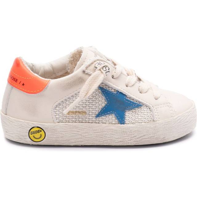 Golden Goose Kids - Super-Star sneakers - kids - Calf Leather/Fabric/Bos Taurus/Polyester/Rubber - 34 - White