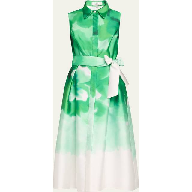 Teri Jon by Rickie Freeman Mikado Shirt Dress