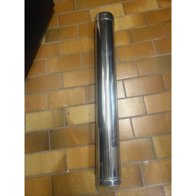 Vaillant 0020042754 facade flue extention 1000mm l - 125mmø - stainless - bnib