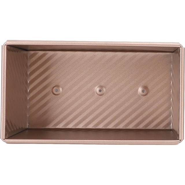Loaf Pan Non Stick Bakeware for Baking Bread Carbon Steel Corrugated Bread Toast Box for Baking L