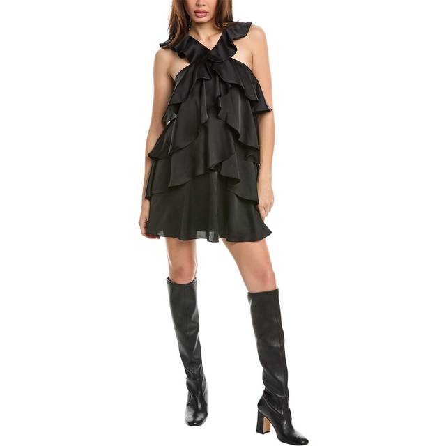 Milly Lexi Satin Mini Dress