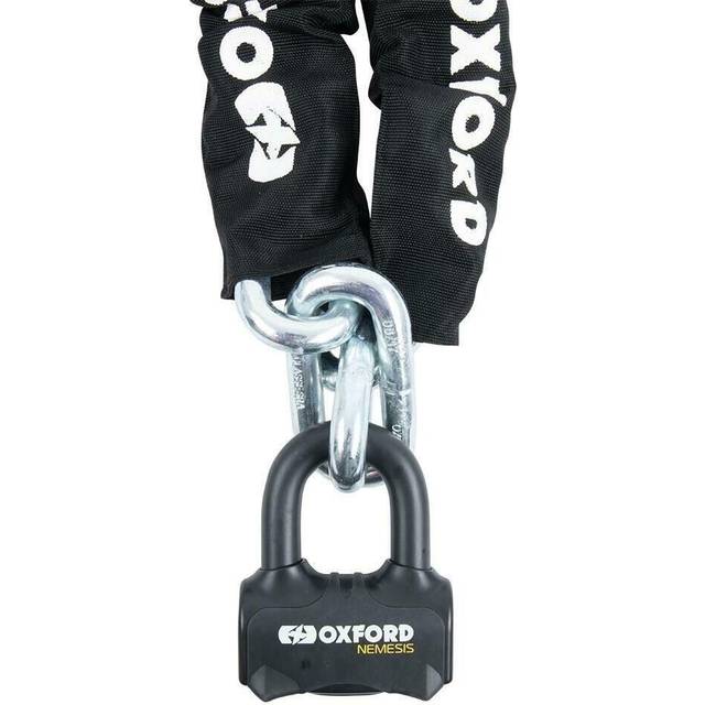 (16mm x 1.5m) Oxford Nemesis Chain Lock Black