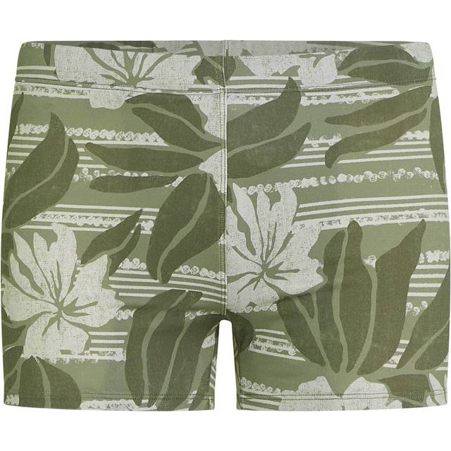 O'Neill Essentials Floral Racer Boardshorts green tonal dusty flower