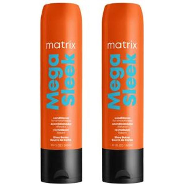 Total Results Mega Sleek Conditioner for Frizzy Hair Double 300ml - Clear - One Size