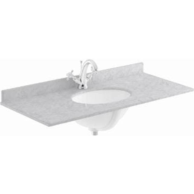 Bayswater Grey Marble Top Furniture Basin 1000mm Wide 1 Tap Hole