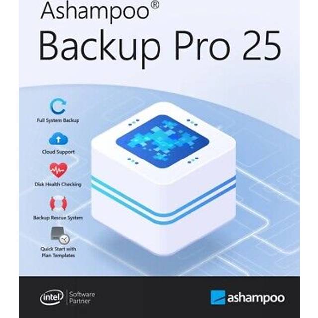 Ashampoo backup pro 26 with genuine lifetime activation key and 32gb usb stick