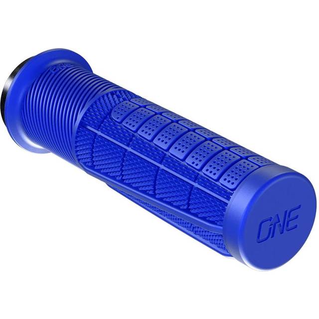OneUp Components Thick Lock-On Grips - Blue