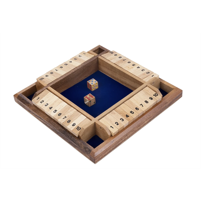 Shut The Box 10er 4 Spelare