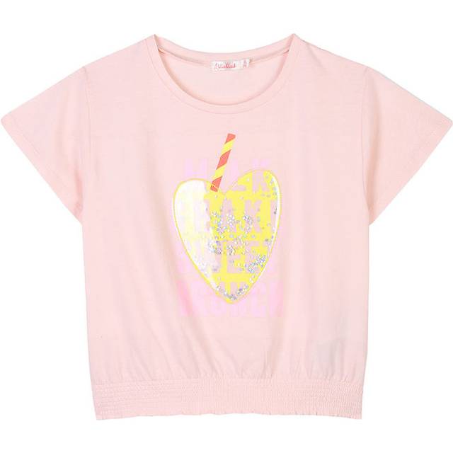 Billieblush T-shirt - Rosa Pale m. Tryck - Billieblush - 4 år (104) - T-shirt