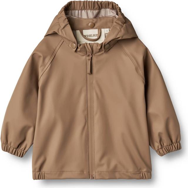 WHEAT - Kid's Rainwear Chardy Jacket - Waterproof jacket size 116, brown/sand