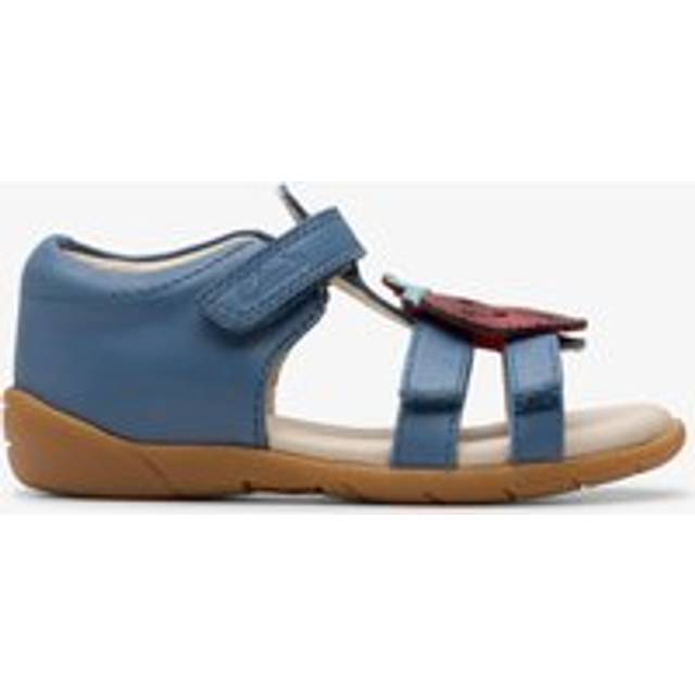 Clarks Zora Berry T., Blue, Size 6.5 Younger